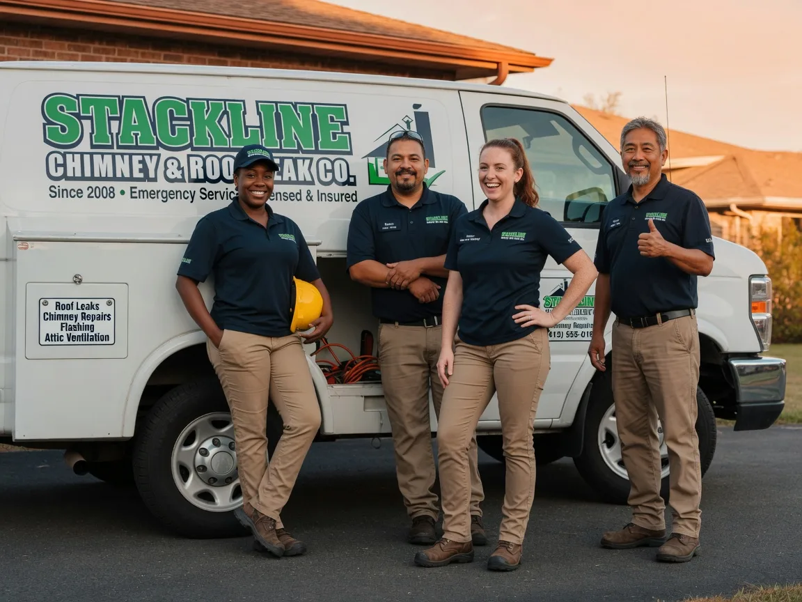 Chimney flashing repair company in Kunkle, OH